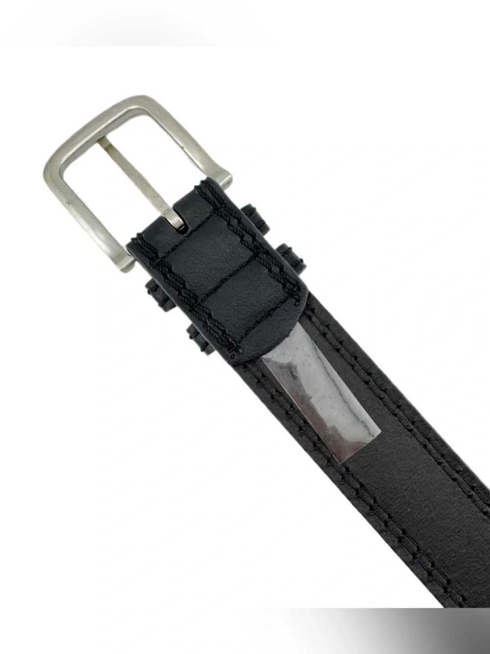 Black Leather Belt NWOT